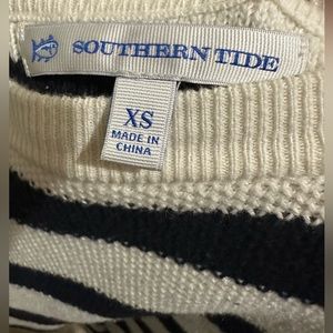 XS Navy/White Southern Tide Sweater